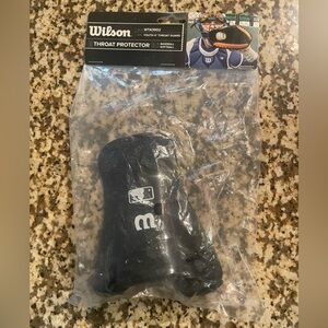 Wilson Black Youth Throat Guard